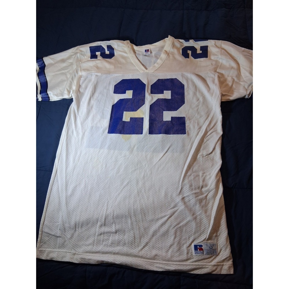 Vintage Emmitt E‎ Smith Dallas Cowboys Size 52 Authentic Russel Athletic Jersey